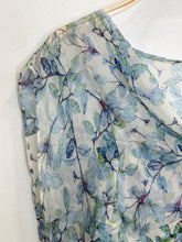 Load image into Gallery viewer, Silk Branch Print Cowl Neck Blouse
