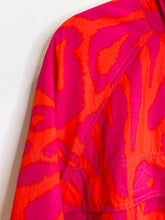 Load image into Gallery viewer, Neon Animal Print Track Jacket
