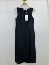 Load image into Gallery viewer, Dasia Linen Sleeveless Button Front Midi Dress (NWT)
