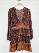 Load image into Gallery viewer, Hayana Silk Long Sleeve Floral Tiered Dress (orig. $695)
