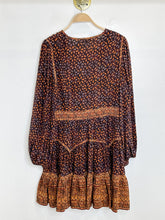Load image into Gallery viewer, Hayana Silk Long Sleeve Floral Tiered Dress (orig. $695)
