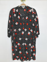 Load image into Gallery viewer, Lola Confetti Floral Short Sleeve Half Button Shirt Dress (orig. $239)
