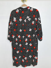 Load image into Gallery viewer, Lola Confetti Floral Short Sleeve Half Button Shirt Dress (orig. $239)
