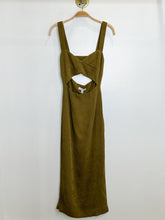 Load image into Gallery viewer, Simone Textured Sleeveless Cutout Midi Dress (orig. ~$270)
