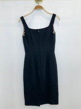 Load image into Gallery viewer, Wool Blend Sleeveless Reversible Animal Print Dress
