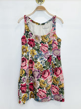 Load image into Gallery viewer, Linen Sanne Floral Sleeveless Mini Dress (orig. $280)
