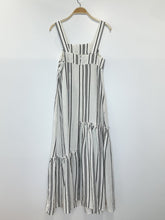 Load image into Gallery viewer, Linen-Silk Sleeveless Striped Midi Dress (orig. $425)
