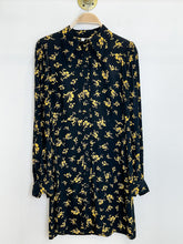 Load image into Gallery viewer, Long Sleeve Floral Knee Length Shirt Dress (orig. $205)
