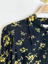 Load image into Gallery viewer, Long Sleeve Floral Knee Length Shirt Dress (orig. $205)
