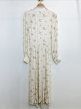 Load image into Gallery viewer, Abigale Long Sleeve Floral Open Back Midi Dress (orig. $278)
