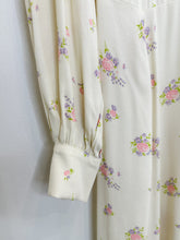 Load image into Gallery viewer, Abigale Long Sleeve Floral Open Back Midi Dress (orig. $278)
