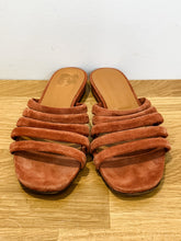 Load image into Gallery viewer, Como Flat Suede Sandals (orig. $395)
