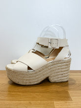 Load image into Gallery viewer, Lyla Leather Platform Espradrilles (orig. $210)
