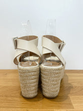 Load image into Gallery viewer, Lyla Leather Platform Espradrilles (orig. $210)

