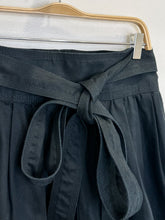 Load image into Gallery viewer, Denim Midi Skirt with Tie Belt
