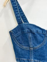 Load image into Gallery viewer, Denim Bustier
