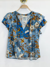 Load image into Gallery viewer, Jules Floral Flutter Sleeve Top (orig. $255)
