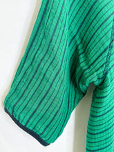Load image into Gallery viewer, Striped Cotton Short Sleeve Tunic Top
