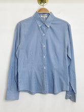 Load image into Gallery viewer, Vintage Striped Fitted Long Sleeve Button Down Shirt
