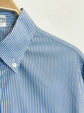 Load image into Gallery viewer, Vintage Striped Fitted Long Sleeve Button Down Shirt
