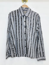 Load image into Gallery viewer, Tie Dye Striped Cotton Long Sleeve Button Up Shirt (orig. $400)
