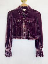 Load image into Gallery viewer, Dillon Cropped Velvet Jacket (orig. $495)
