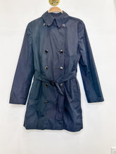 Load image into Gallery viewer, Trench Coat with Leather Buttons
