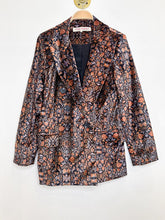 Load image into Gallery viewer, Ashby Floral Velvet Double Breasted Blazer (orig. $198)
