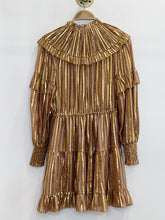 Load image into Gallery viewer, Averil Metallic Mini Dress (orig. $525)
