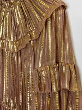 Load image into Gallery viewer, Averil Metallic Mini Dress (orig. $525)
