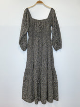 Load image into Gallery viewer, Jennica Balloon Sleeve Floral Square Neck Shirred Waist Maxi Dress (orig. $328)
