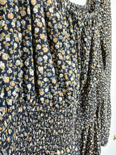 Load image into Gallery viewer, Jennica Balloon Sleeve Floral Square Neck Shirred Waist Maxi Dress (orig. $328)
