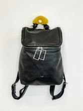 Load image into Gallery viewer, Leather Shearling Accented Backpack
