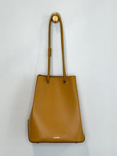 Load image into Gallery viewer, Structured Leather Lunch Bag Tote
