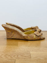 Load image into Gallery viewer, Liss Cork Wedge Sandals (orig. $650)
