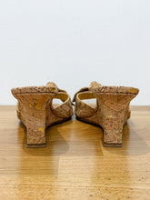 Load image into Gallery viewer, Liss Cork Wedge Sandals (orig. $650)
