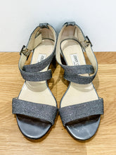 Load image into Gallery viewer, Chiara Glitter Wedge Sandals (orig. $650)
