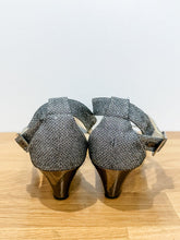 Load image into Gallery viewer, Chiara Glitter Wedge Sandals (orig. $650)
