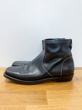 Load image into Gallery viewer, Leather Square-Toe Ankle Boots (orig. $510)
