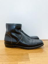 Load image into Gallery viewer, Leather Square-Toe Ankle Boots (orig. $510)
