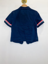 Load image into Gallery viewer, Cropped Short Sleeve Button Up Shirt (orig. $520)
