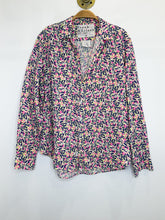 Load image into Gallery viewer, Linen Floral Long Sleeve Button Up Shirt
