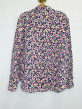 Load image into Gallery viewer, Linen Floral Long Sleeve Button Up Shirt
