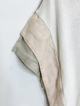 Load image into Gallery viewer, Color Block Mixed Media Short Sleeve Top (orig. $178)
