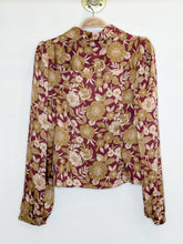 Load image into Gallery viewer, Rani Long Sleeve Floral V-Neck Blouse (orig. $198)
