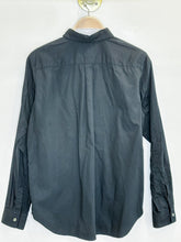 Load image into Gallery viewer, Cotton Long Sleeve Satin Paneled Button Up Shirt

