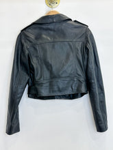 Load image into Gallery viewer, Leather Moto Jacket (orig. ~$600)
