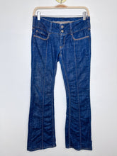 Load image into Gallery viewer, Low Rise Contrast Stitch Flare
