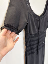 Load image into Gallery viewer, Fitted Maxi Dress with Sheer Detailing (orig. ~$250)
