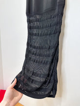 Load image into Gallery viewer, Fitted Maxi Dress with Sheer Detailing (orig. ~$250)
